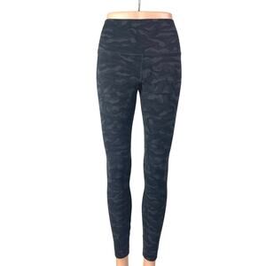Lululemon Women's Black Camo Yoga Running Workout Athletic Leggings Pants Size 6